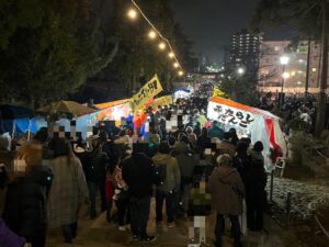 仙台東照宮 どんと祭 混雑