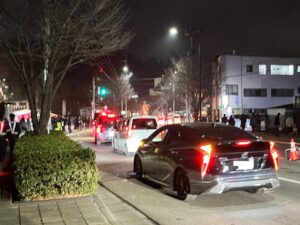 仙台東照宮 どんと祭 混雑