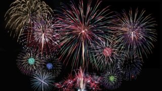 能代の花火 2025 混雑