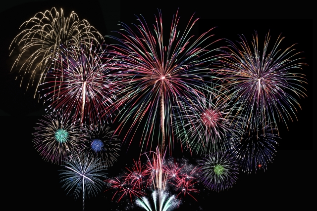 能代の花火 2025 混雑